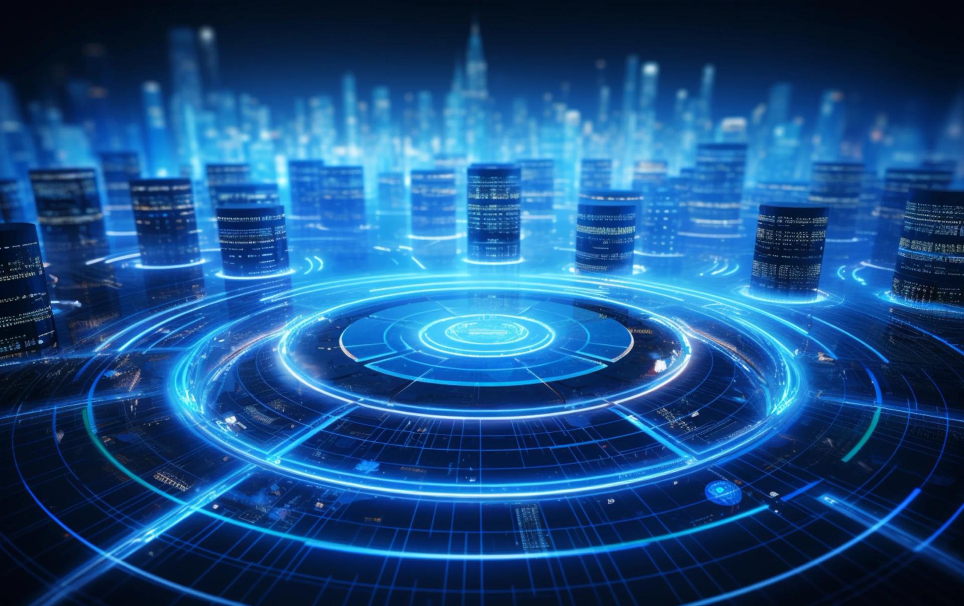 Digital city and servers